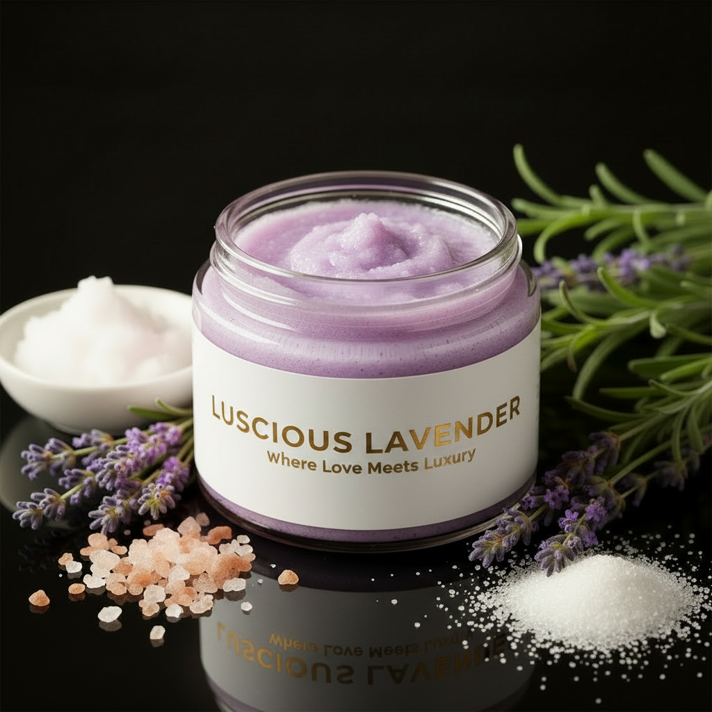 LUSCIOUS LAVENDER Body Scrub