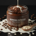 Morning Espresso Body Scrub - Clear Label